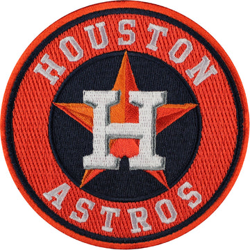 SG Varsity Jacket - Orange + Houston Astros Patch
