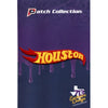 Houston Flame Embroidered Iron On Patch 