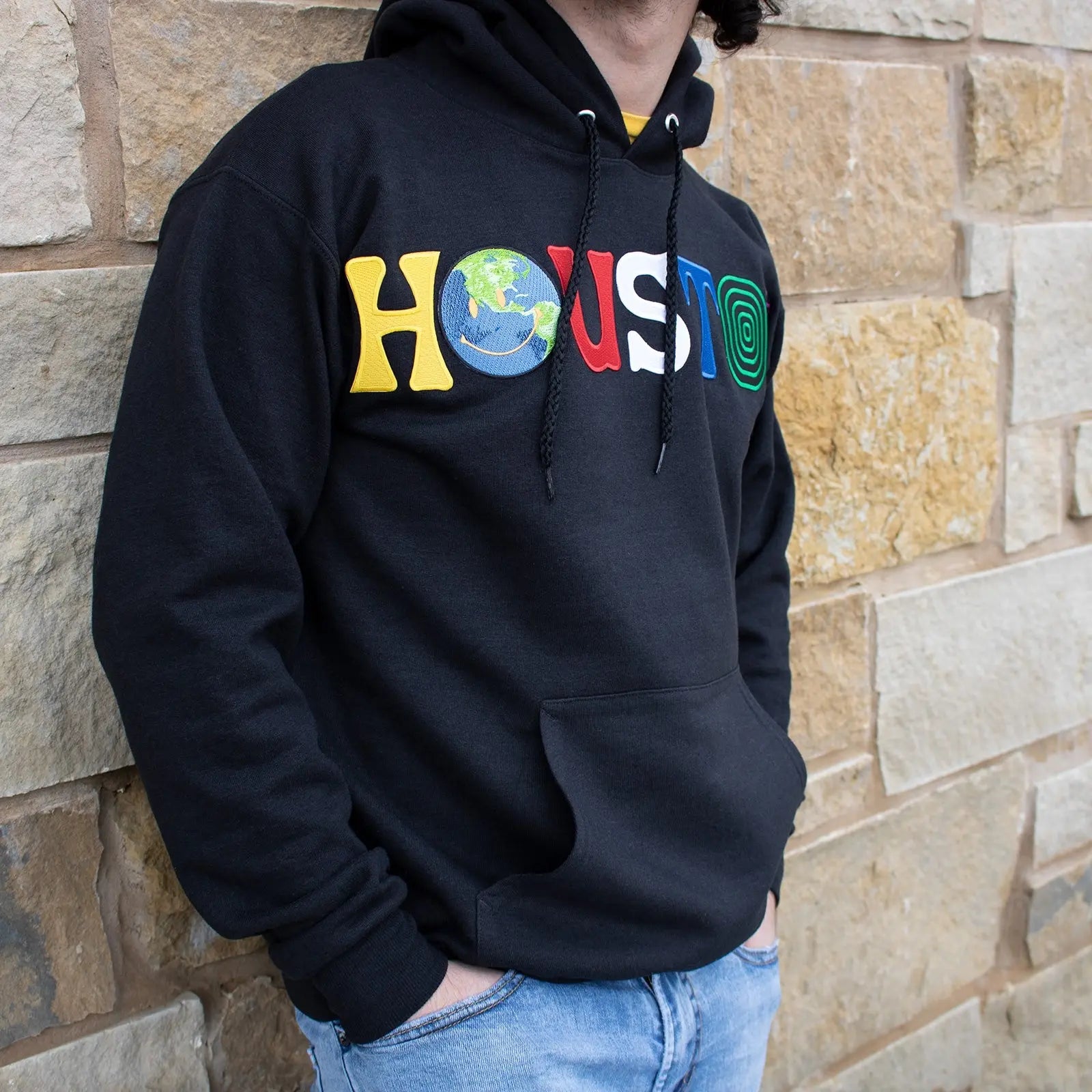 Black astroworld online hoodie