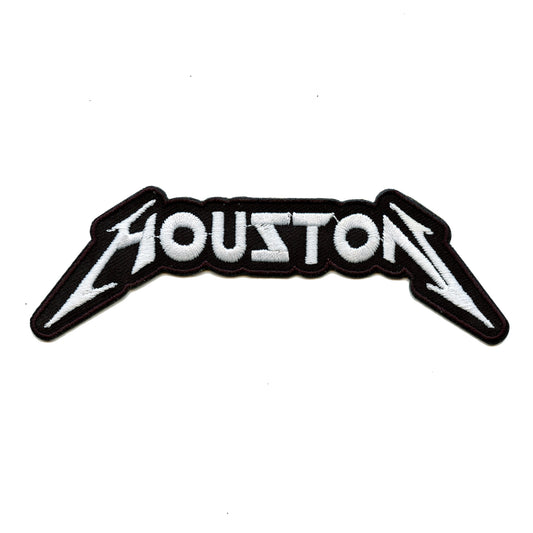 Houston Rock Band Logo Iron On Patch 
