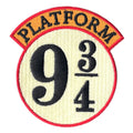 Harry Potter Platform Nine And Three Fourths Patch