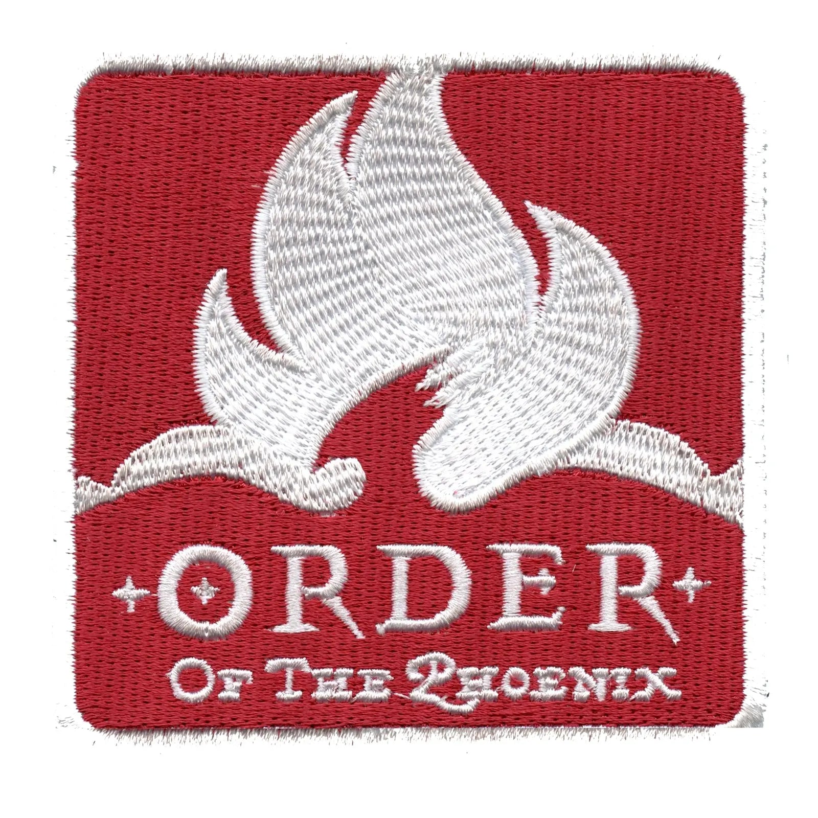 Harry Potter Order Of The Phoenix Red Box Logo Patch 