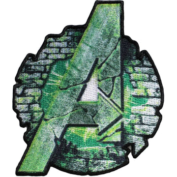 The Avengers Incredible Hulk's 'A' Logo Iron on Applique Patch 