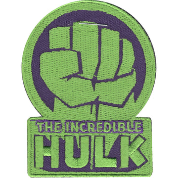 The Incredible Hulk' Script Iron on Patch 