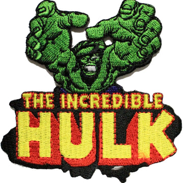 Incredible Hulk Script Iron on Patch 