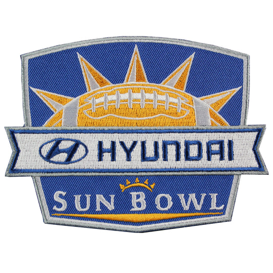 Hyundai Sun Bowl Game Jersey Patch UNC Vs Stanford 2016 