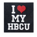 I Love My HBCU Box Logo Iron On Patch
