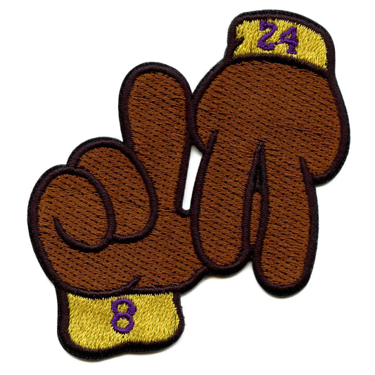Los Angeles Lakers 2021 - 2022 Bibigo Chest Patch / Badge