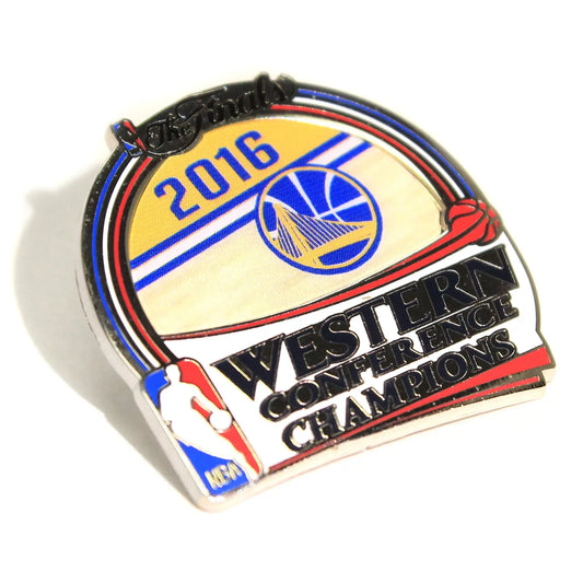 2016 NBA Western Conference Champions Golden State Warriors Lapel Pin 
