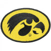Iowa Hawkeyes Primary Round Logo Iron On Embroidered Patch 