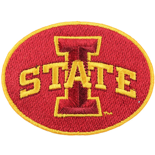 Iowa State Cyclones Primary Round Logo Iron On Embroidered Patch 
