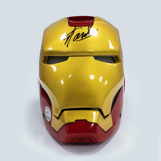 Stan Lee Autographed Avengers Iron Man Helmet Life Sized 