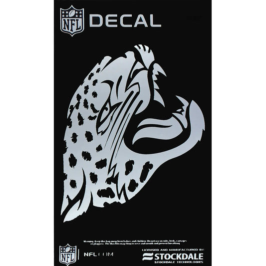 Jacksonville Jaguars Metallic Chrome Decal 