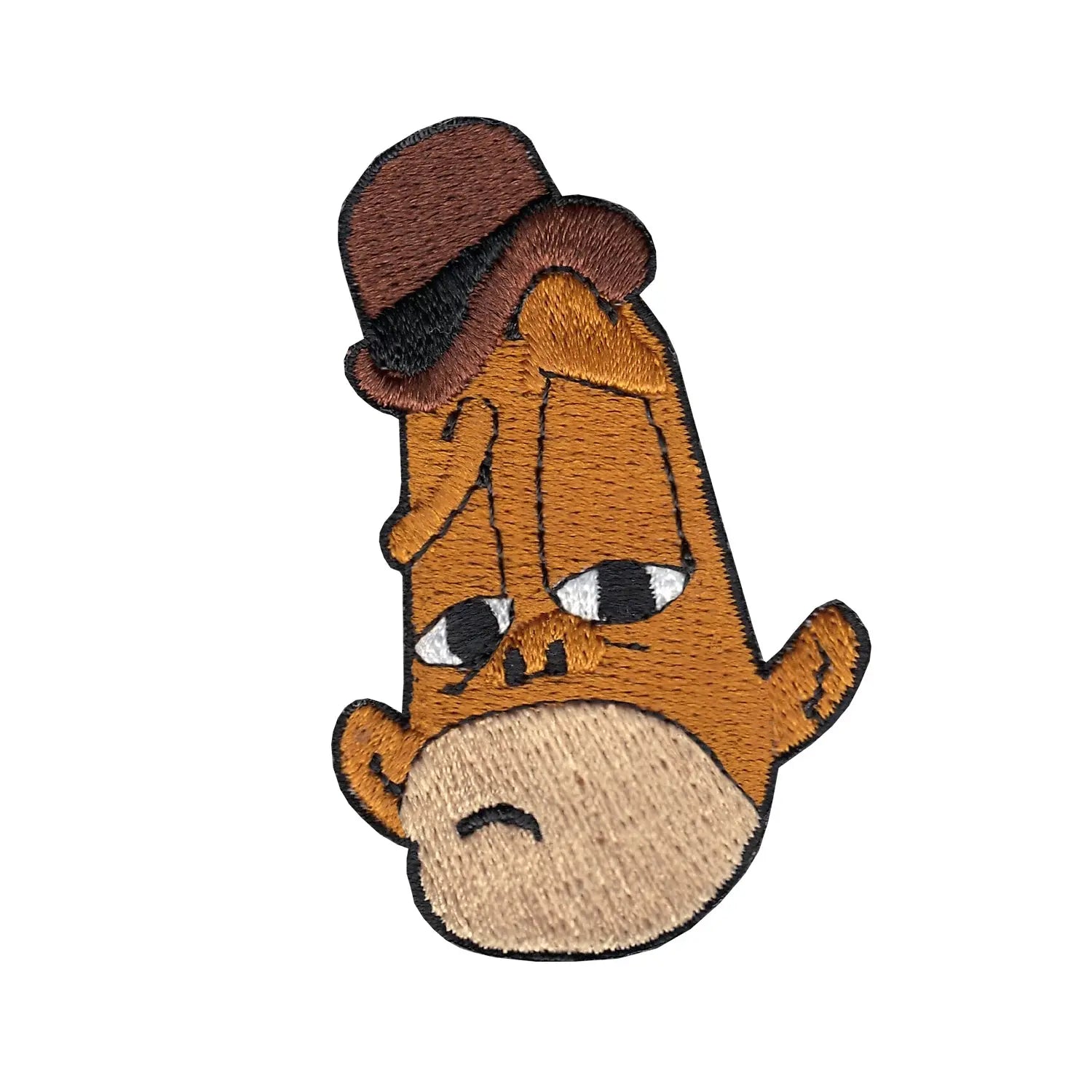 The Story Of O.J Jay Bo Head Iron On Applique Patch 