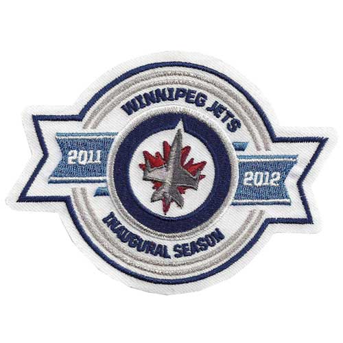 Winnipeg Jets Inaugural Season Logo Patch (2011-2012) 