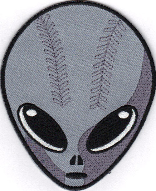 Las Vegas 51s Alien Head Team Logo Patch 