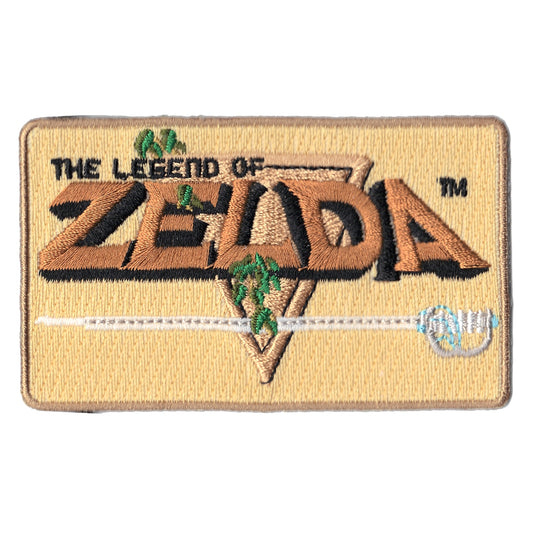 The Legend of Zelda Title Screen Iron On Patch 