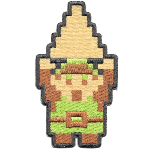 The Legend of Zelda Link With Triforce Iron On Patch 