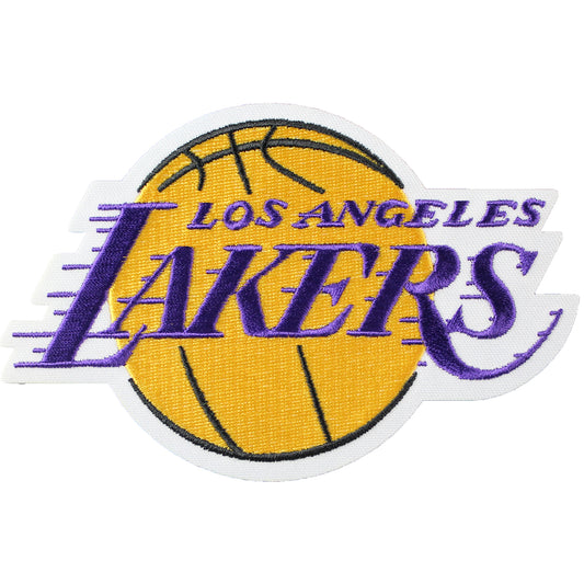 Los Angeles Lakers Large Iron On Patch 