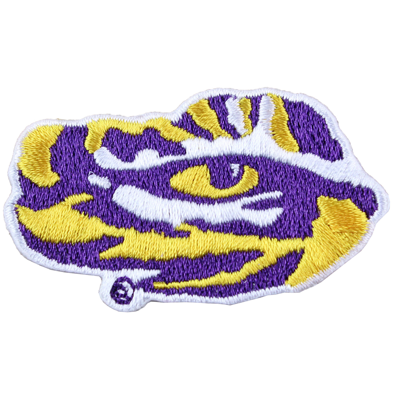 Louisiana State Tigers LSU Tiger Eye Logo Iron On Embroidered Patch ...