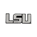 Louisiana State Tigers  LSU Solid Metal Chrome Emblem 
