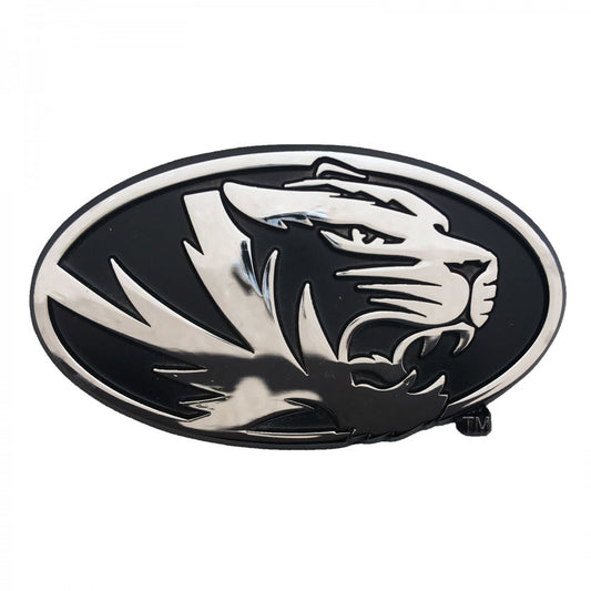 Missouri Tigers Premium Solid Metal Chrome Plated Car Auto Emblem 