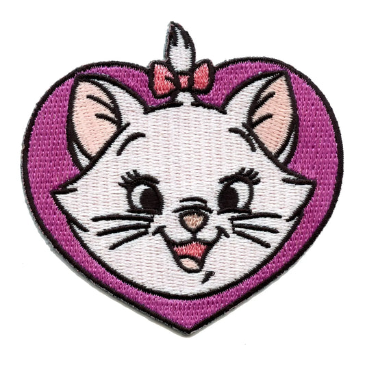 Aristocats Marie With Heart Disney Iron on Patch 
