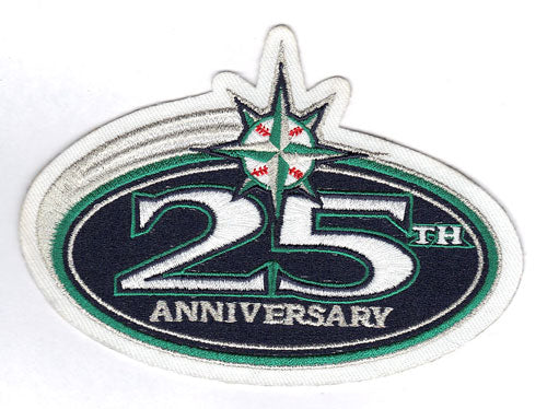 2001 Seattle Mariners 25th Anniversary Patch – Patch Collection
