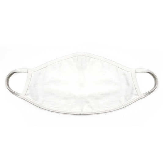 Blank Easy To Iron On Flat Face Mask 