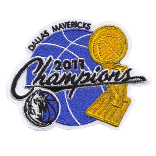 2011 Dallas Mavericks NBA Champions Alternate Round Version Patch 
