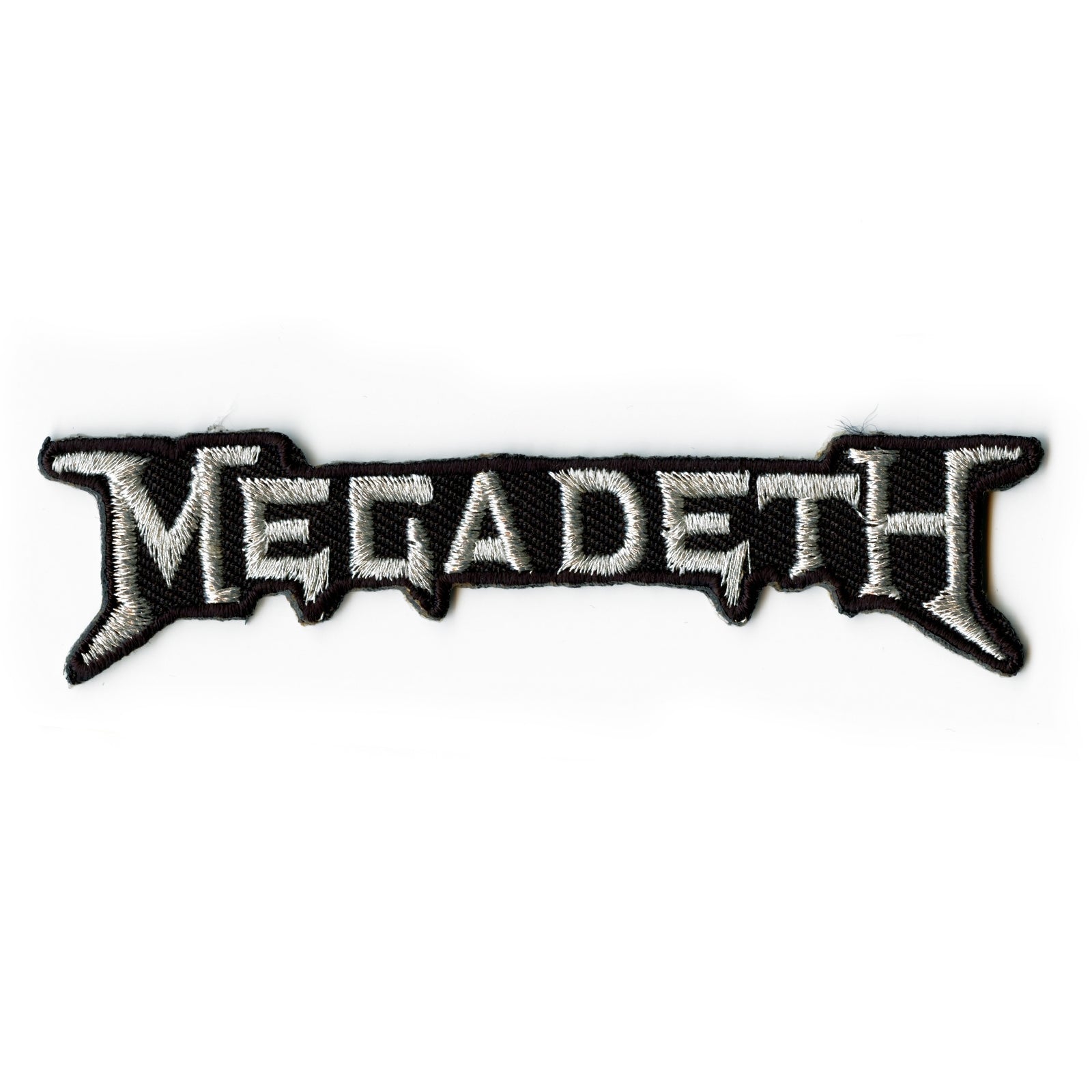 Megadeth Rock Band Peace Sells Silver Iron On Patch 