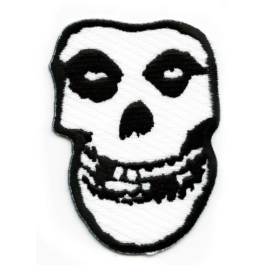Misfits Skull Logo Iron On Patch 