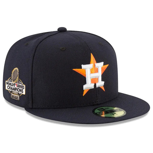 2022 MLB World Series Champions Houston Astros Fitted Hat New ERA Side Patch