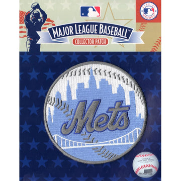 New York Mets Fathers Day Blue Sleeve Jersey Patch 