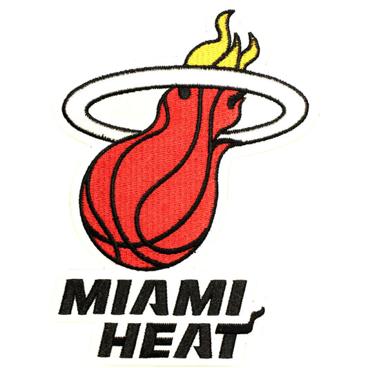 Miami Heat Large Sticker Iron On NBA Patch 