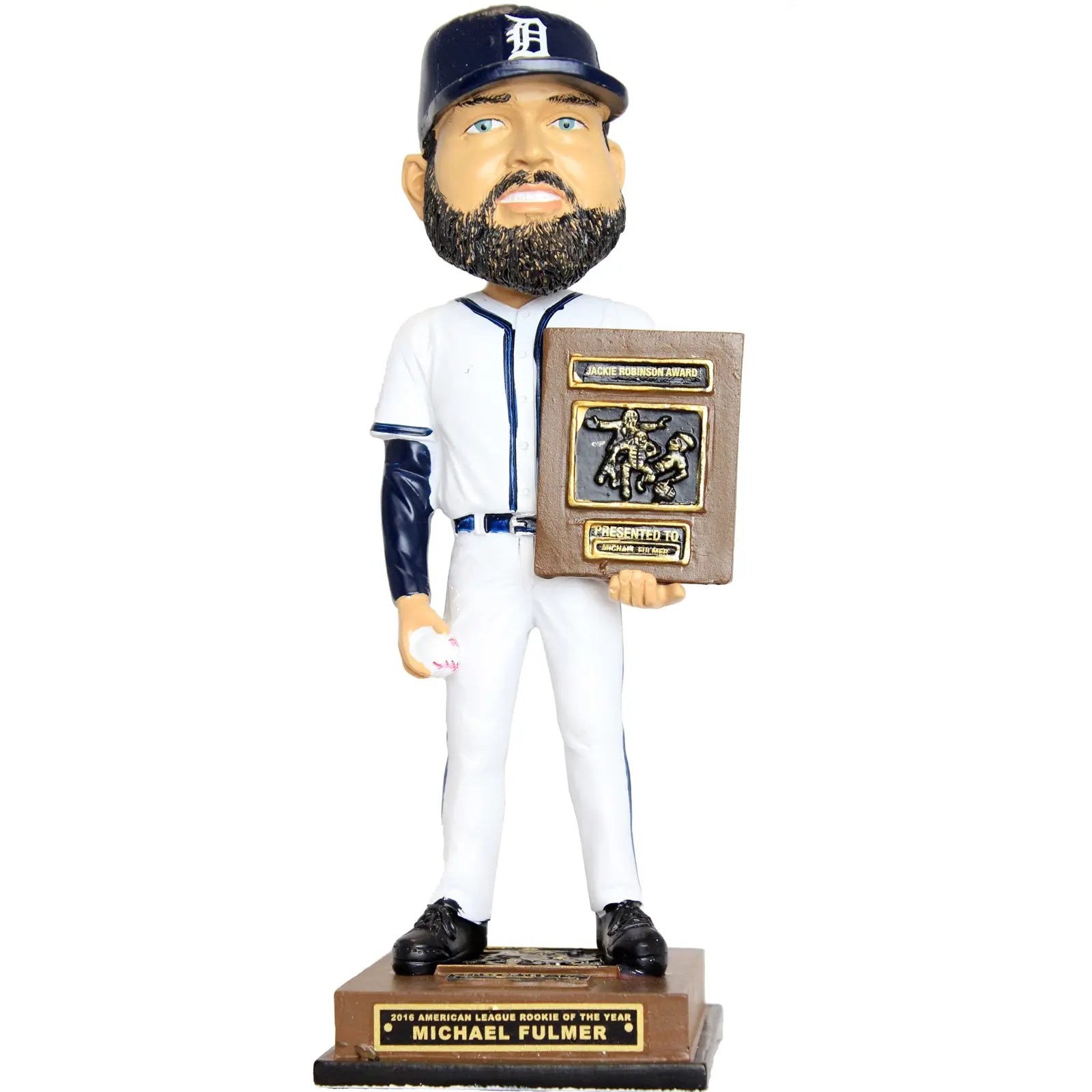 Detroit Tigers Michael Fulmer 2016 Rookie of the Year Award Bobblehead 