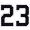 Houston Michael Brantley Front Number 23 Alternate Jersey Lettering Kit Poly Pro Twill Iron-On 
