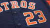 Houston Michael Brantley Front Number 23 Rainbow & Alternate Jersey Lettering Kit Poly Pro Twill Iron-On 