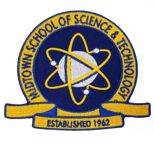 Midtown School Of Science Logo Iron On Patch 