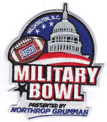 USO Northrop Grumman Military Bowl Game Jersey Patch 
