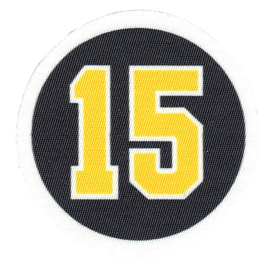 Milt Schmidt Boston Bruins #15 Memorial Jersey Patch 
