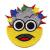 Mindblown Emoji Logo Iron On Patch 