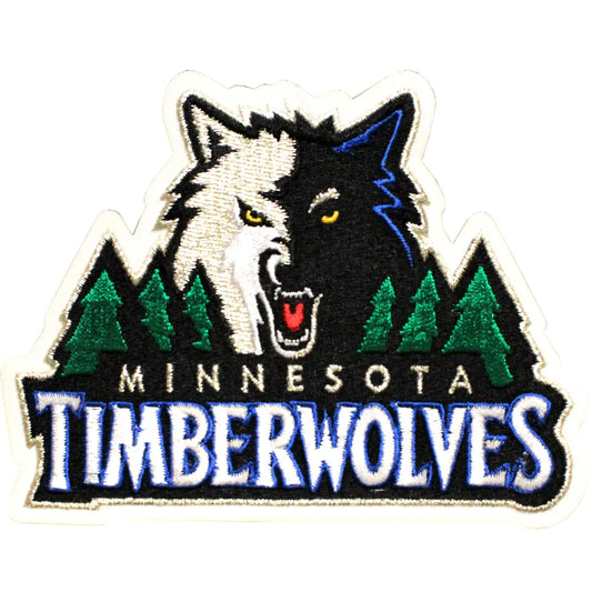 Minnesota Timberwolves Large Sticker Iron On NBA Patch 
