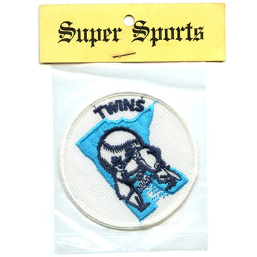 Rare Minnesota Twins MLB Baseball Vintage Round Team Logo Patch 