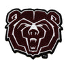 Missouri State Bears Mascot Logo Embroidered Iron On Patch 