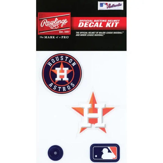 Houston Astros MLB Batting Helmet Decal Kit 