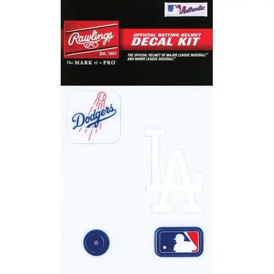 Los Angeles Dodgers MLB Batting Helmet Decal Kit 