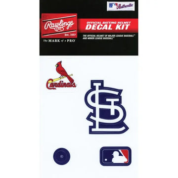 St Louis Cardinals MLB Batting Helmet Decal Kit 
