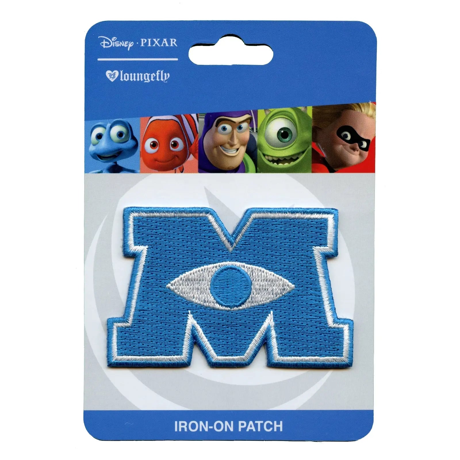 monsters university logo Monster's Inc. Logo Disney Iron on Patch – Patch Collection
