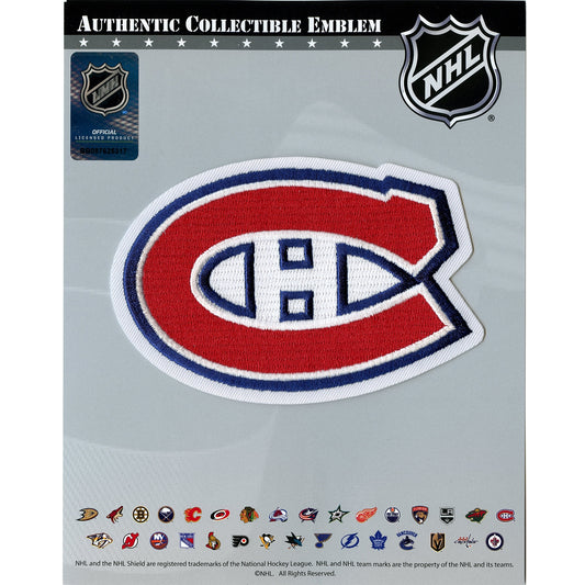 Montreal Canadiens Primary Team Logo Patch (White Border) 